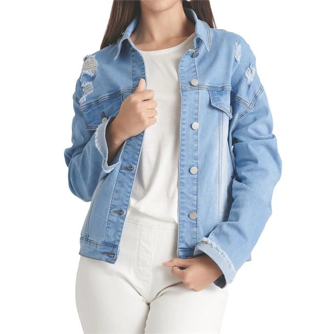 Indigo Boutique Light Wash Denim Jacket New Arrivals 3 Indigo Boutique Light Wash Denim Jacket New Arrivals