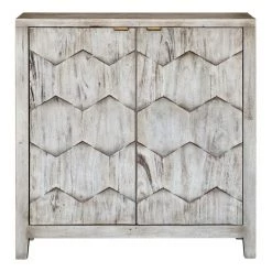 Indigo Boutique Catori Smoked Ivory Console Cabinet