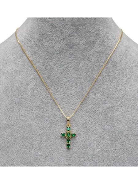 Indigo Boutique ETERNITY CROSS NECKLACE New Arrivals 7 Indigo Boutique ETERNITY CROSS NECKLACE New Arrivals