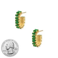 Indigo Boutique CANDY BAR HOOPS