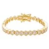 Indigo Boutique DENA HONEYCOMB TENNIS BRACELET New Arrivals