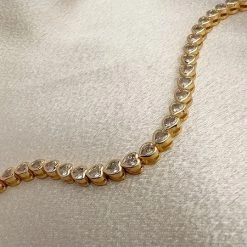 Indigo Boutique New Arrivals PURE HEART TENNIS BRACELET