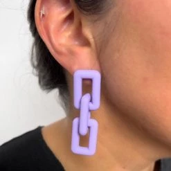 Indigo Boutique RETRO LINK EARRINGS New Arrivals