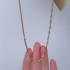 Indigo Boutique Avery Tennis Necklace Black