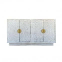 Indigo Boutique Naples Console In White Furniture
