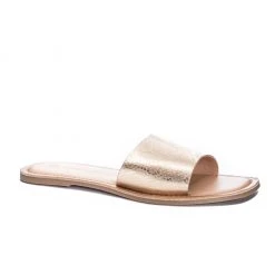 Indigo Boutique Regina Slide Sandal - Gold New Arrivals