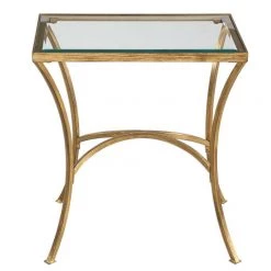 Indigo Boutique Alayna Gold End Table