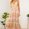 Indigo Boutique New Arrivals Summer Goddess Maxi Dress - Pink