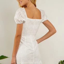 Indigo Boutique Pure Bliss Eyelet Mini Dress New Arrivals