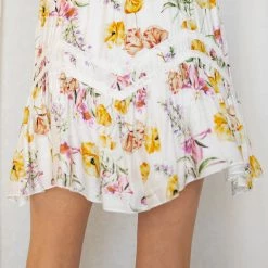 Indigo Boutique May Showers Ruffle Mini Skirt