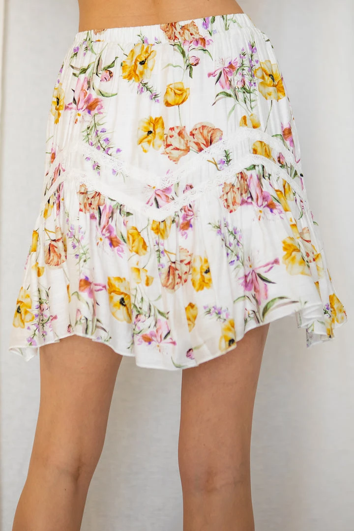 Indigo Boutique May Showers Ruffle Mini Skirt 4 Indigo Boutique May Showers Ruffle Mini Skirt