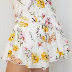 Indigo Boutique May Showers Ruffle Mini Skirt 9 Indigo Boutique May Showers Ruffle Mini Skirt