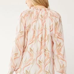 Indigo Boutique Pink Combo Blouse