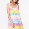Indigo Boutique New Arrivals Lizzy Ombre Pleated Babydoll Dress
