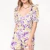 Indigo Boutique Gina Embroidered Eyelet Romper New Arrivals