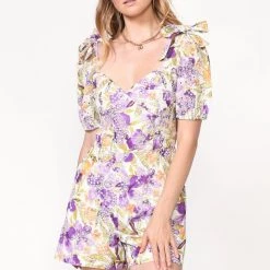 Indigo Boutique Gina Embroidered Eyelet Romper New Arrivals