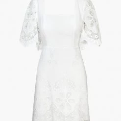 Indigo Boutique Bonvi Scalloped Embroidered Dress New Arrivals