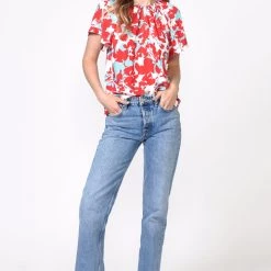 Indigo Boutique Ailan Print Top