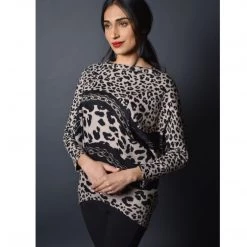 Indigo Boutique Frank Lyman Leopard Blouse