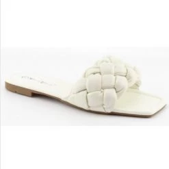 Indigo Boutique White Braided Sandal