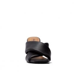 Indigo Boutique Black Cross Over Heels