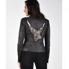 Indigo Boutique Frank Lyman Bomber Jacket With Back Detail