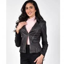 Indigo Boutique Frank Lyman Bomber Jacket With Back Detail