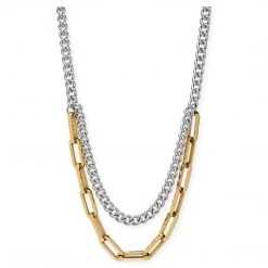 Indigo Boutique Soho Two Tone Necklace Bracha Jewelry