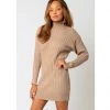 Indigo Boutique Sweaters Mocha Sweater Dress