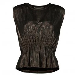Indigo Boutique Shimmer Peplum Top