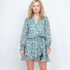 Indigo Boutique Dresses Multi Wrap Dress