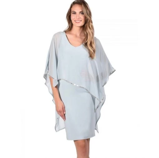 Indigo Boutique Frank Lyman Aquamist Cocktail Dress