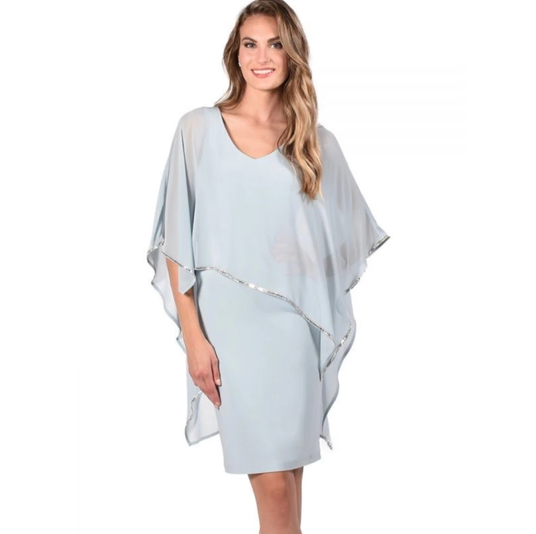 Indigo Boutique Frank Lyman Aquamist Cocktail Dress 3 Indigo Boutique Frank Lyman Aquamist Cocktail Dress