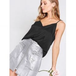 Indigo Boutique Tops Black Animal Print Tank