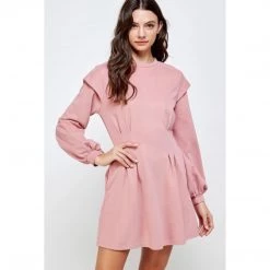 Indigo Boutique Blush Mini Sweater Dress