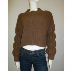 Indigo Boutique Olivia Puff Sleeve Sweater