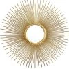 Indigo Boutique GOLDEN SUNBURST MIRROR