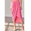 Indigo Boutique Hot Pink Midi Skirt