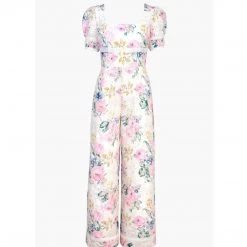 Indigo Boutique Angie Embroidered Eyelet Jumpsuit