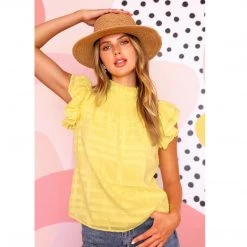 Indigo Boutique New Arrivals Elisa Embroidered Lace Blouse