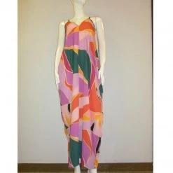 Indigo Boutique Dresses Multi V Neck Maxi Pink