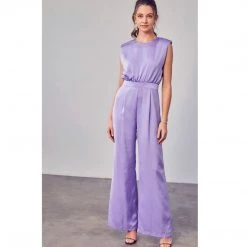 Indigo Boutique Lilac Jumpsuit Jumpsuits