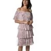 Indigo Boutique Frank Lyman Blush Woven Dress
