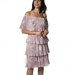 Indigo Boutique Frank Lyman Blush Woven Dress