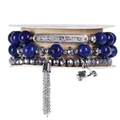 Indigo Boutique Souls Stack Set Of 3 Bracelets Accessories