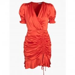 Indigo Boutique GENESEE SATEEN DRESS