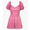 Indigo Boutique Praya Tie Back Crochet Lace Romper New Arrivals