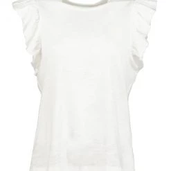 Indigo Boutique EMMIE FLUTTER SLEEVE TEE New Arrivals