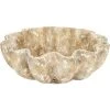 Indigo Boutique ANDREA DISTRESSED GREY & GOLD DECORATIVE BOWL