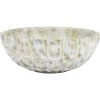 Indigo Boutique Furniture ALEXIS GOLD & GREY WASHED DECORATIVE BOWL